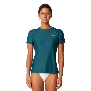 O'Neill Women's Salina Solids UV Short Sleeve Rash Tee