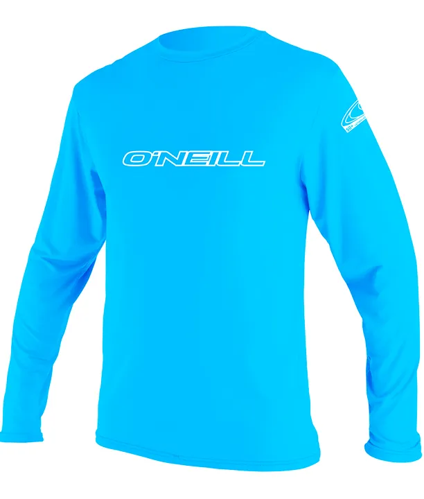 O'Neill youth rash top - bright blue long