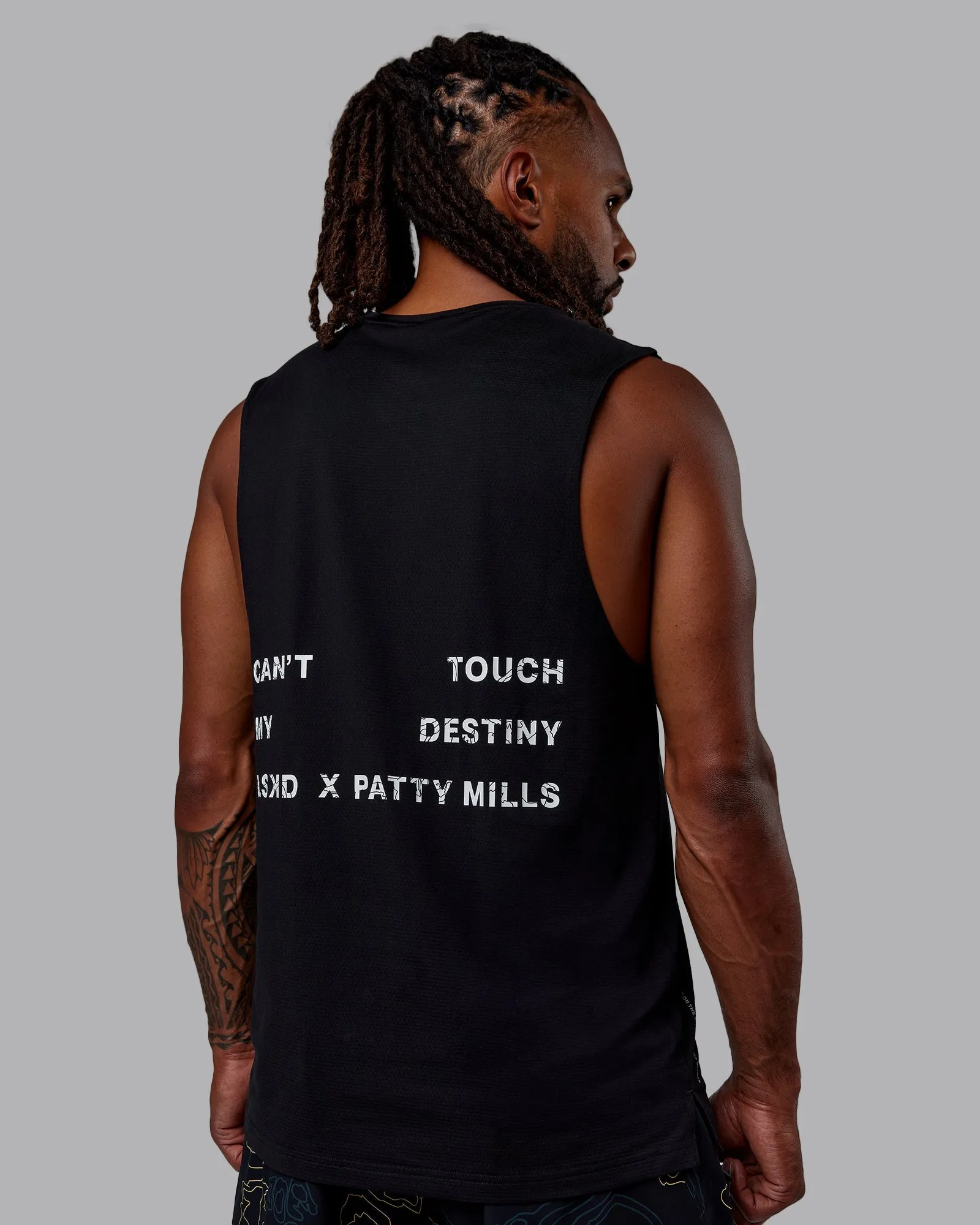 Patty Mills Perform VapourFLX Muscle Tank - Black Reflective