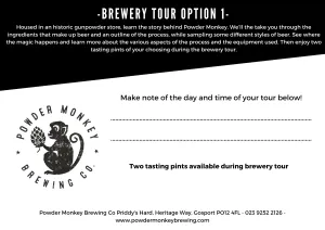 Powder Monkey Brewery Tour - 1