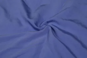 Purple Plain Viscose Blend Twill Fabric