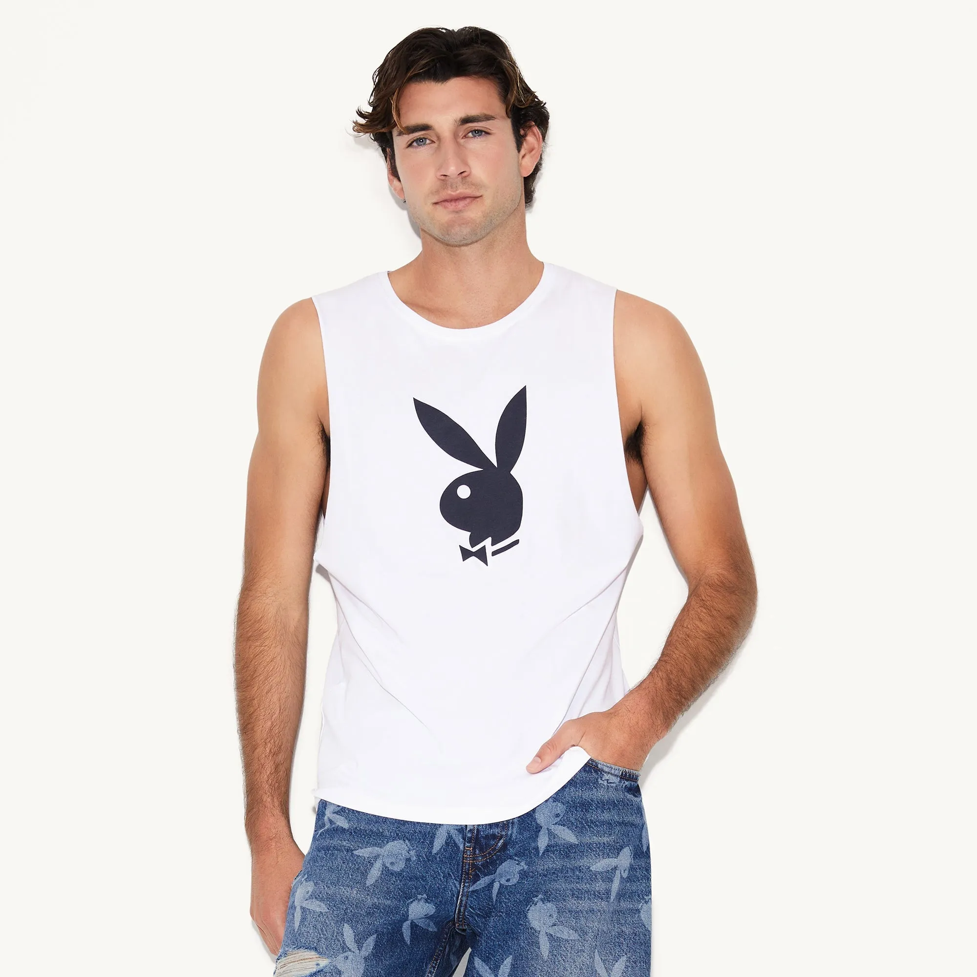 Rabbit Head Muscle Tank