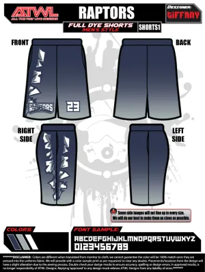 Raptor's Shorts