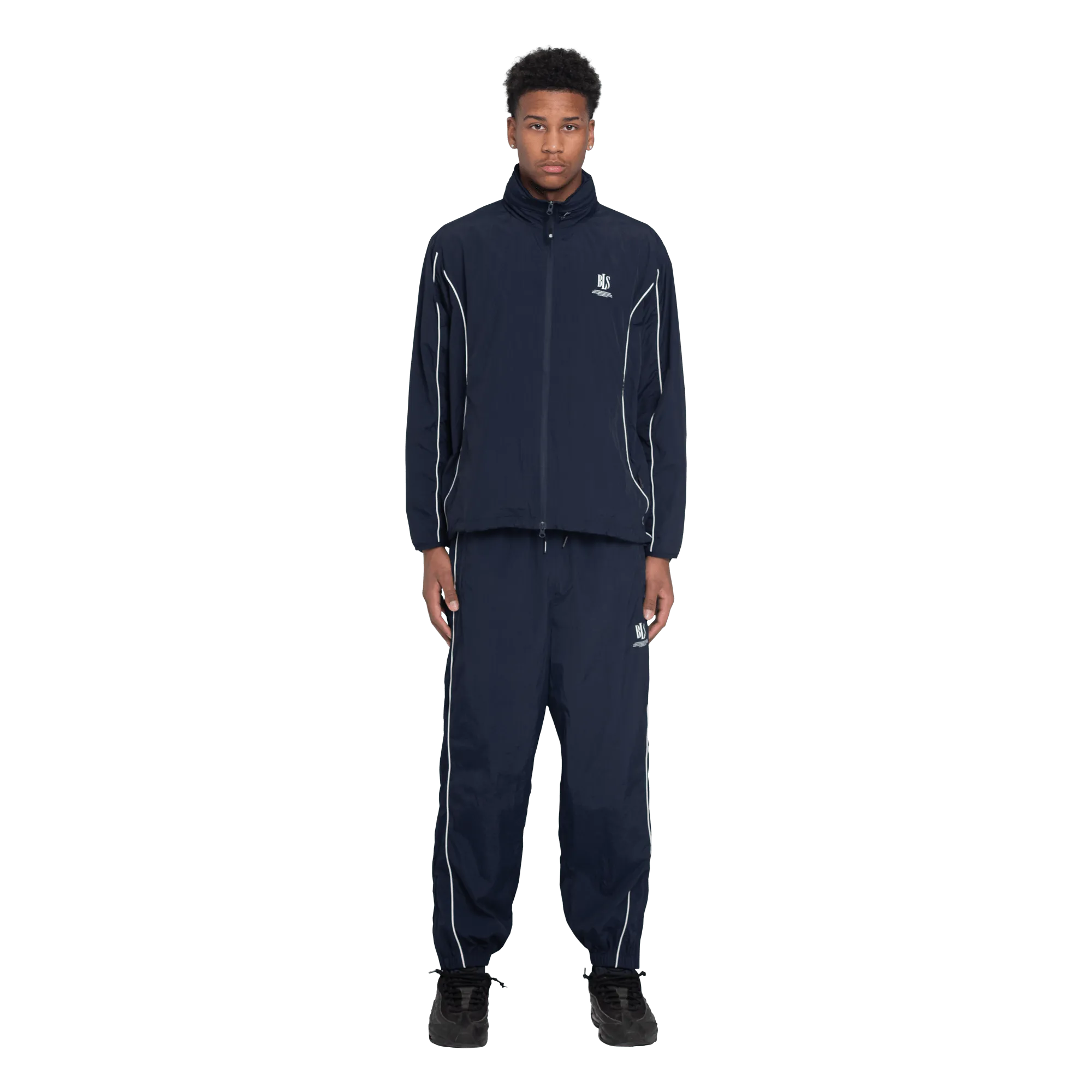Retro Windbreaker - Navy