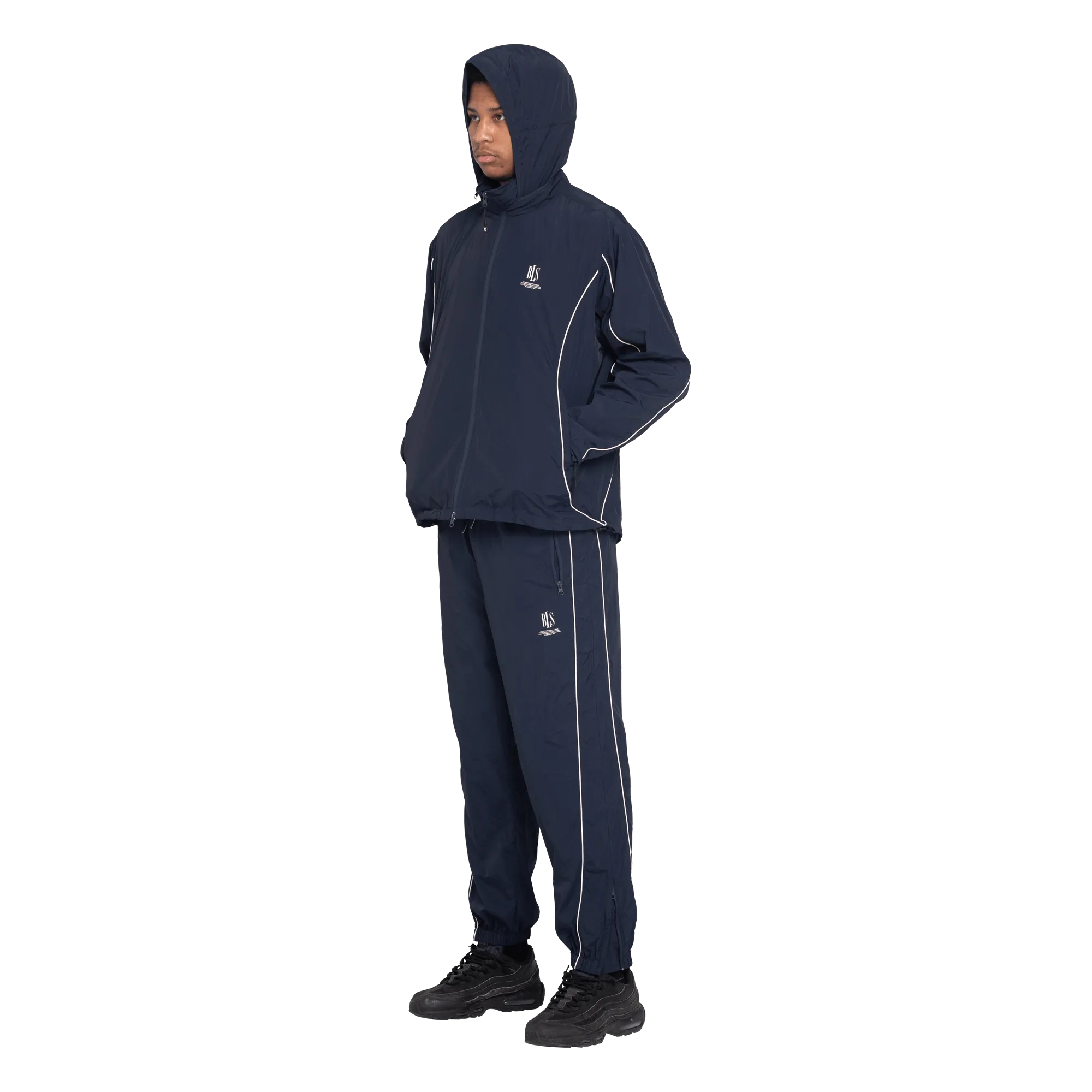 Retro Windbreaker - Navy