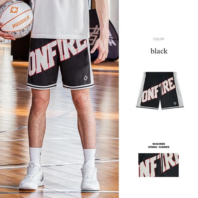 Rigorer Austin Reaves Same Style Basketball Polyester Shorts [Z123211606]