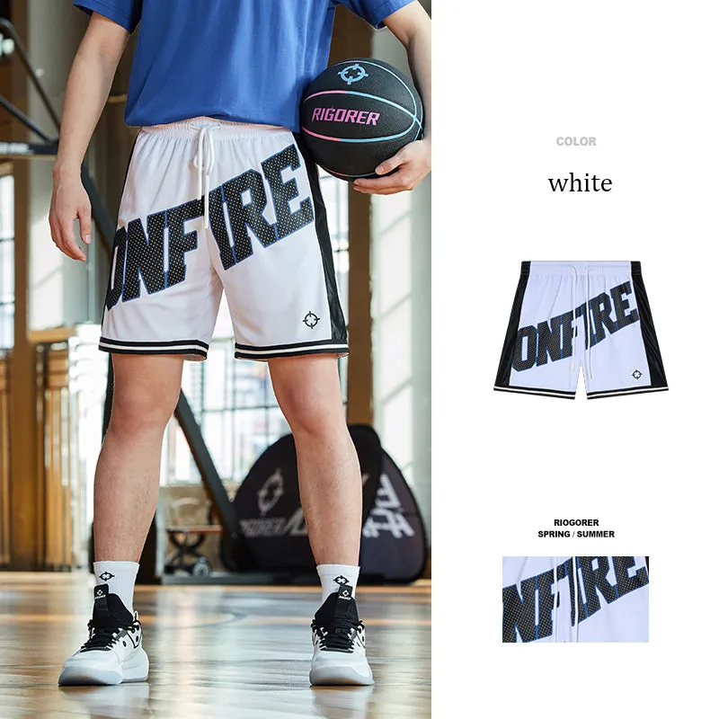 Rigorer Austin Reaves Same Style Basketball Polyester Shorts [Z123211606]