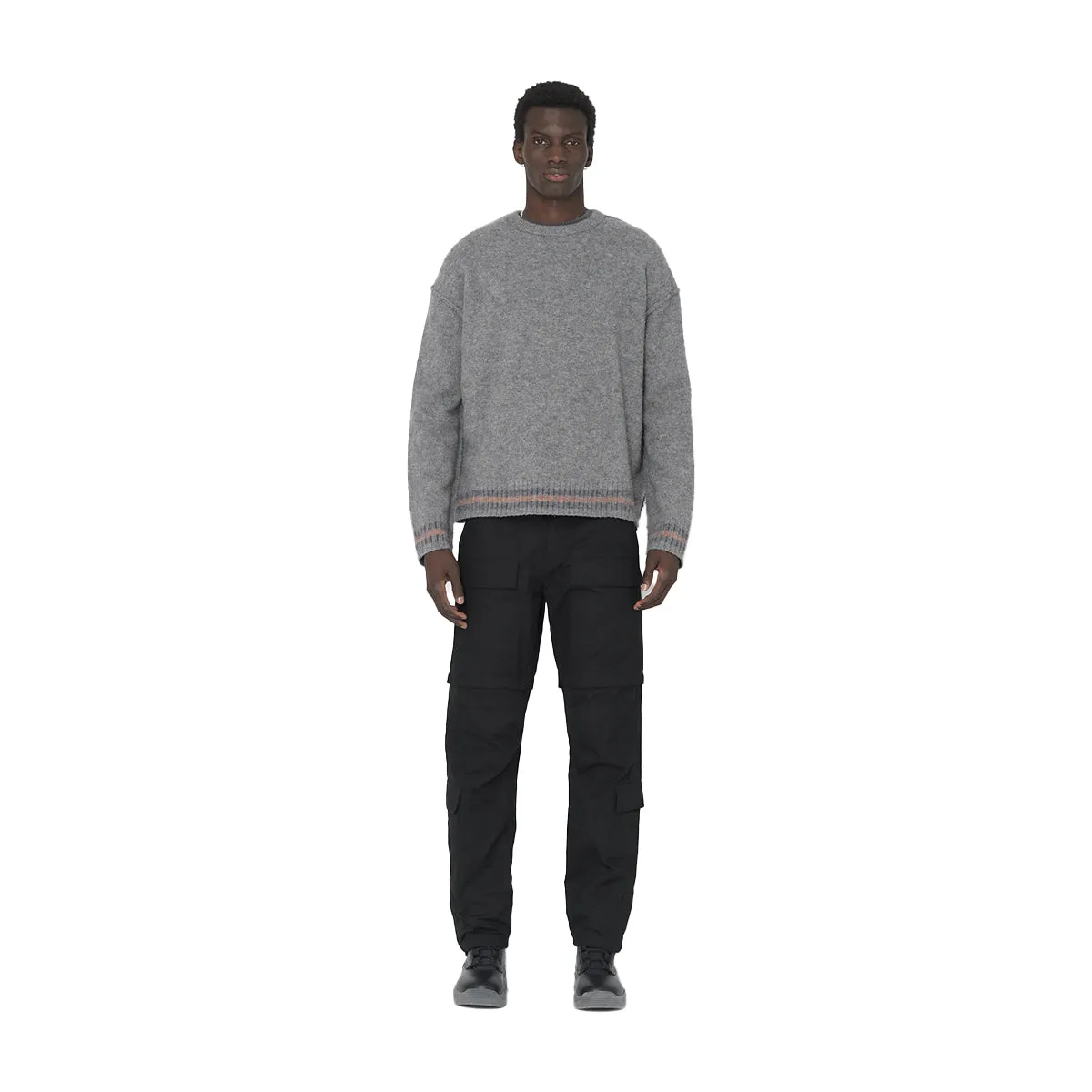 Ripstop Zip Cargo Pant 'Black'