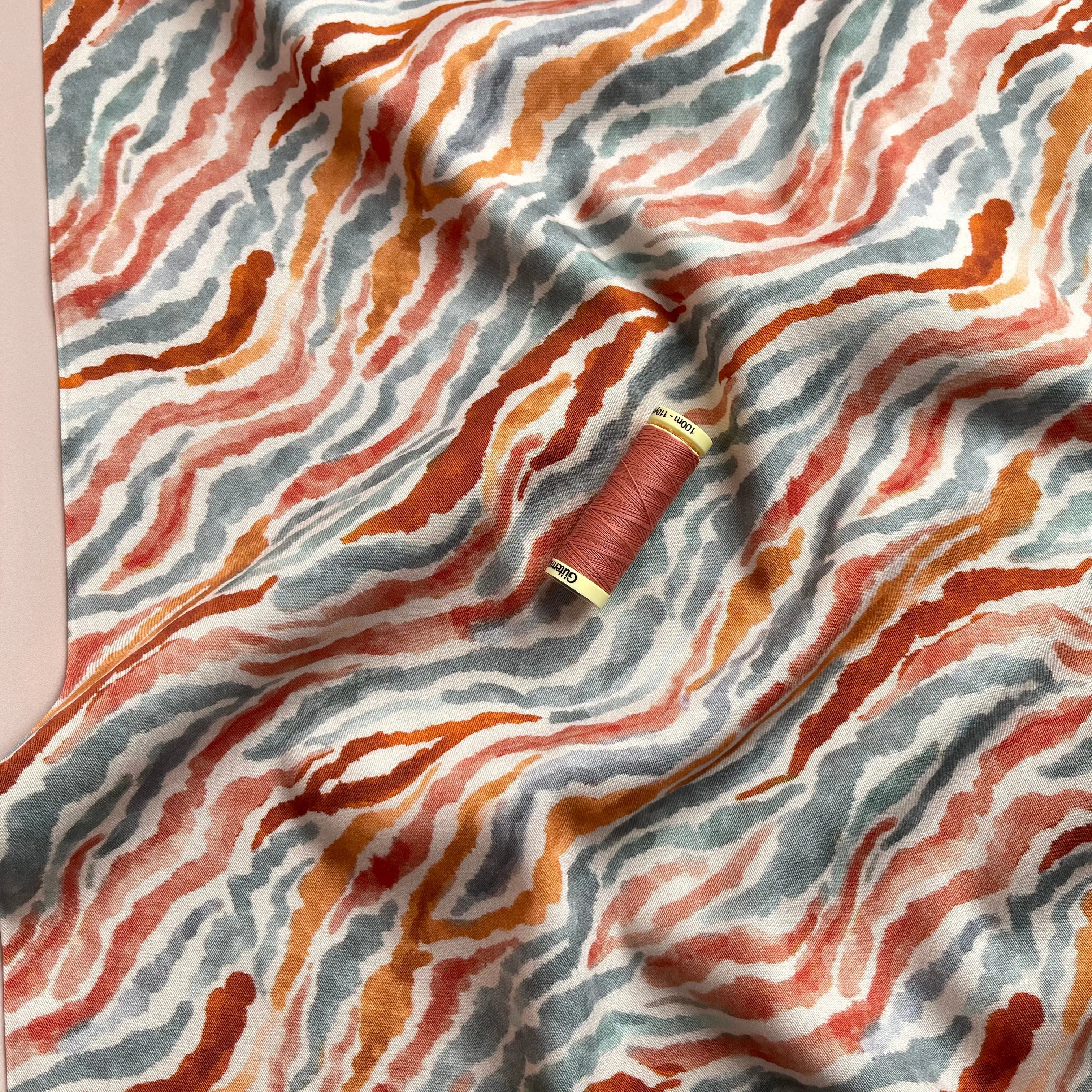 Rosella Savanna Stretch Viscose Twill Fabric