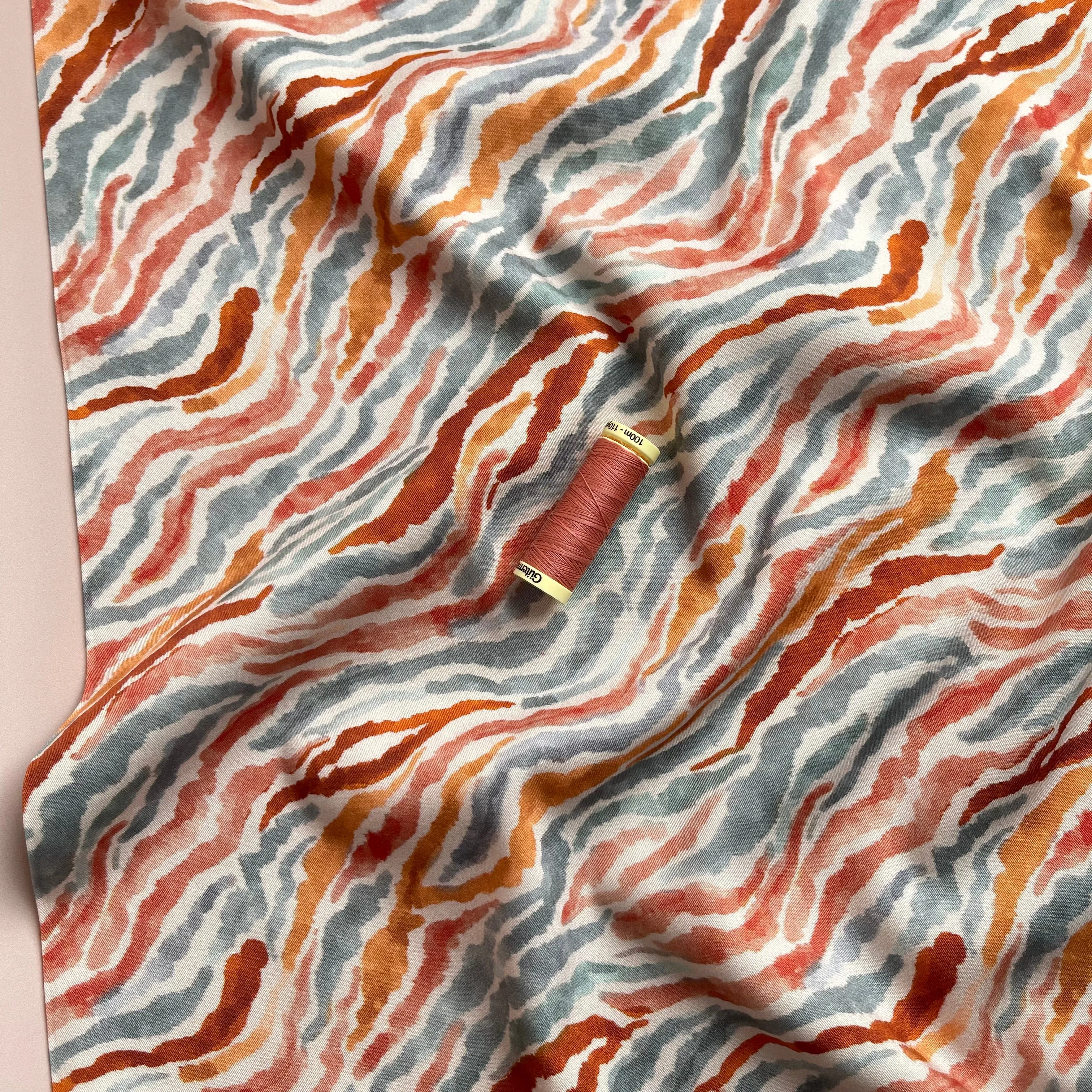 Rosella Savanna Stretch Viscose Twill Fabric
