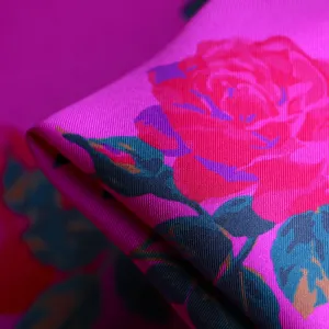 Roseto Fuchsia - Silk Twill