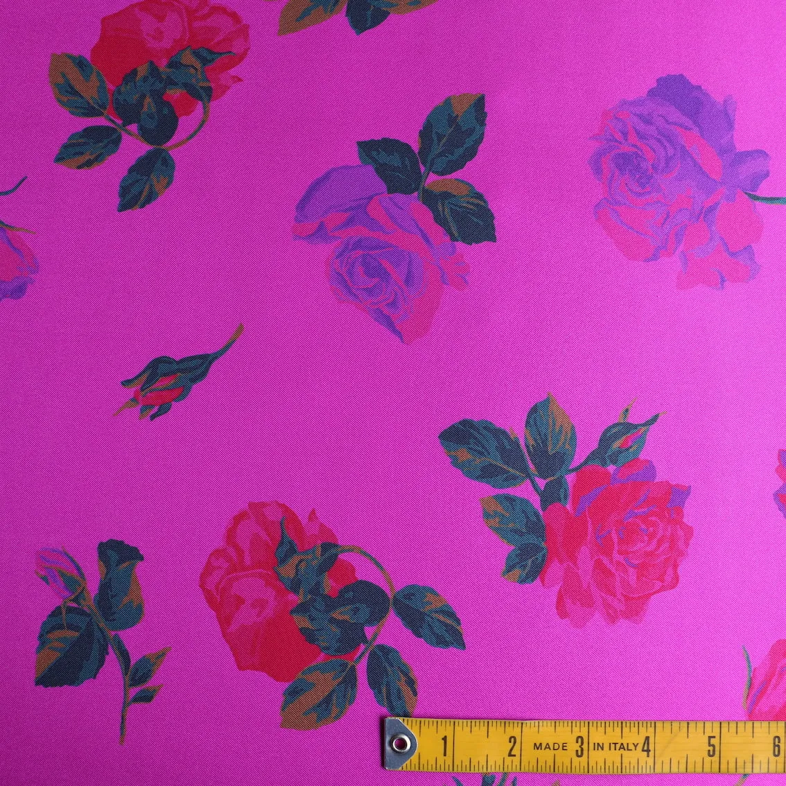 Roseto Fuchsia - Silk Twill
