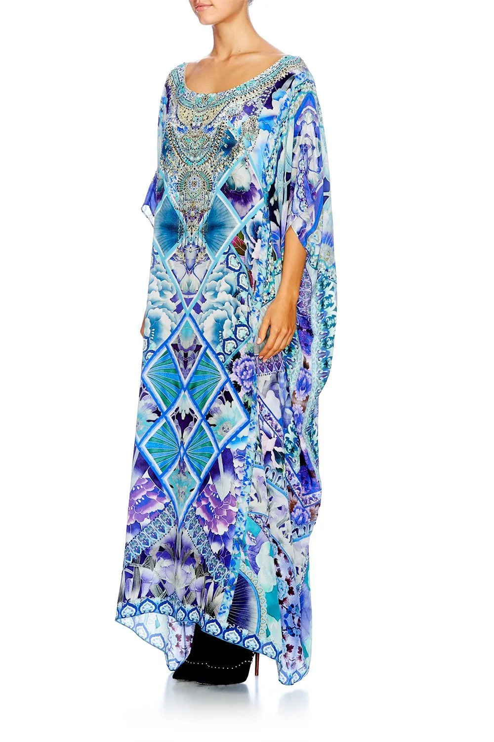 ROUND NECK KAFTAN THE BLUE MARKET