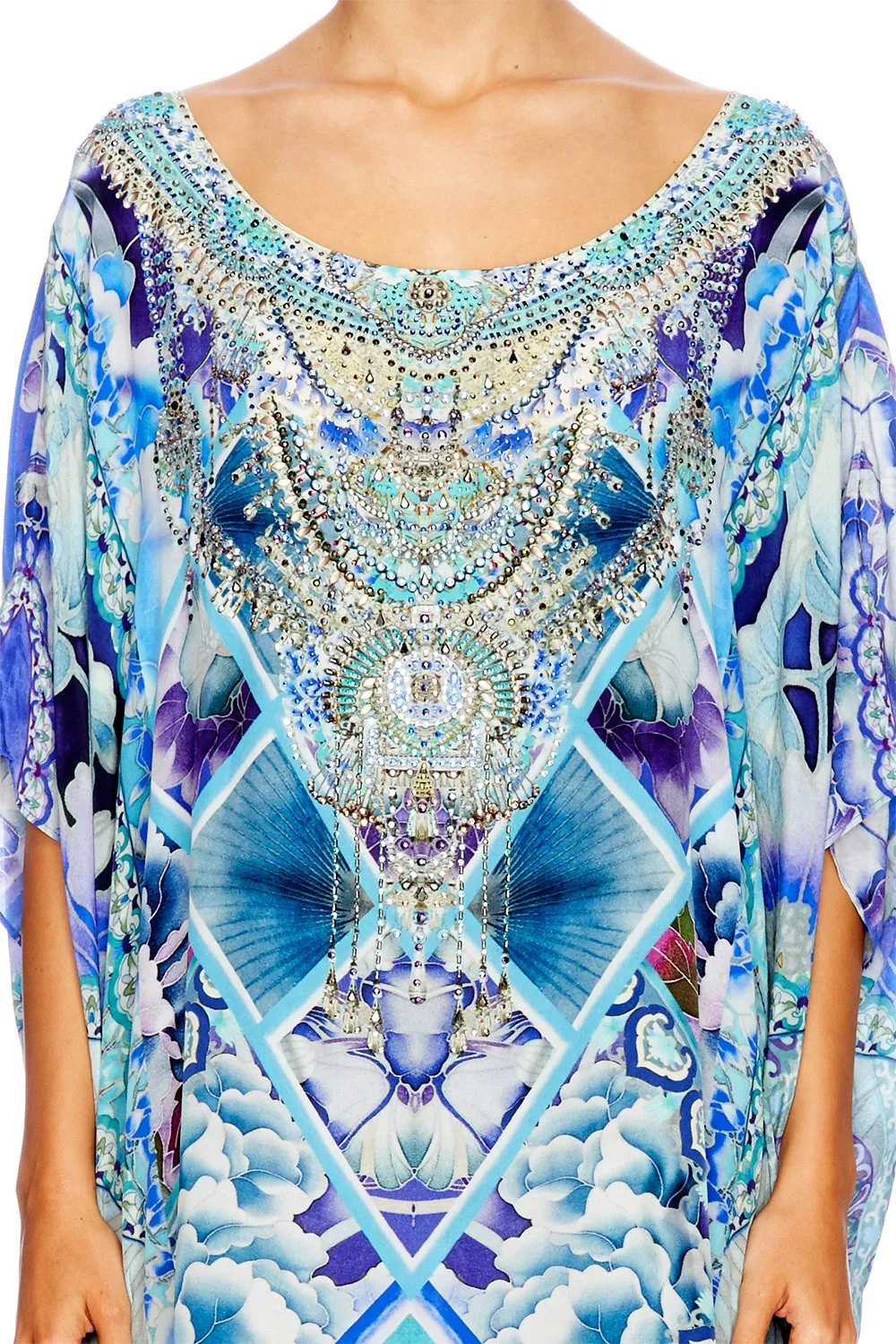 ROUND NECK KAFTAN THE BLUE MARKET