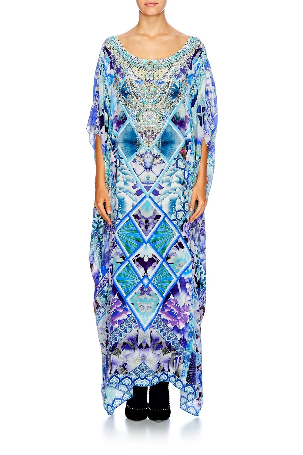 ROUND NECK KAFTAN THE BLUE MARKET