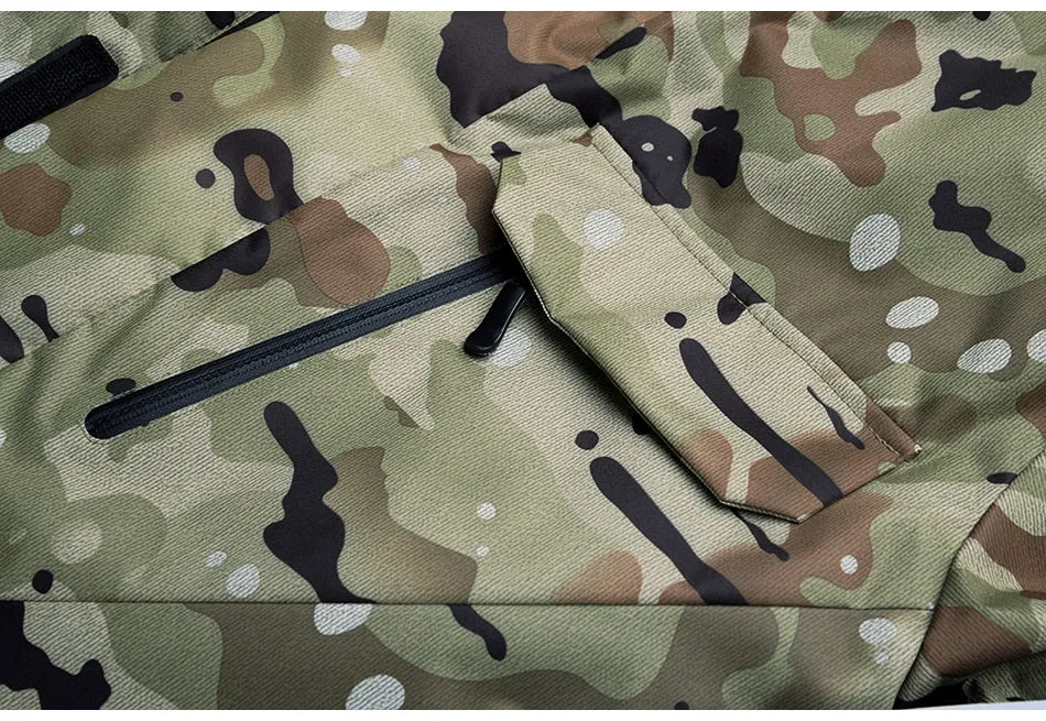 SAENSHING Ski / Snowboarding Set - Black Camo - Mens