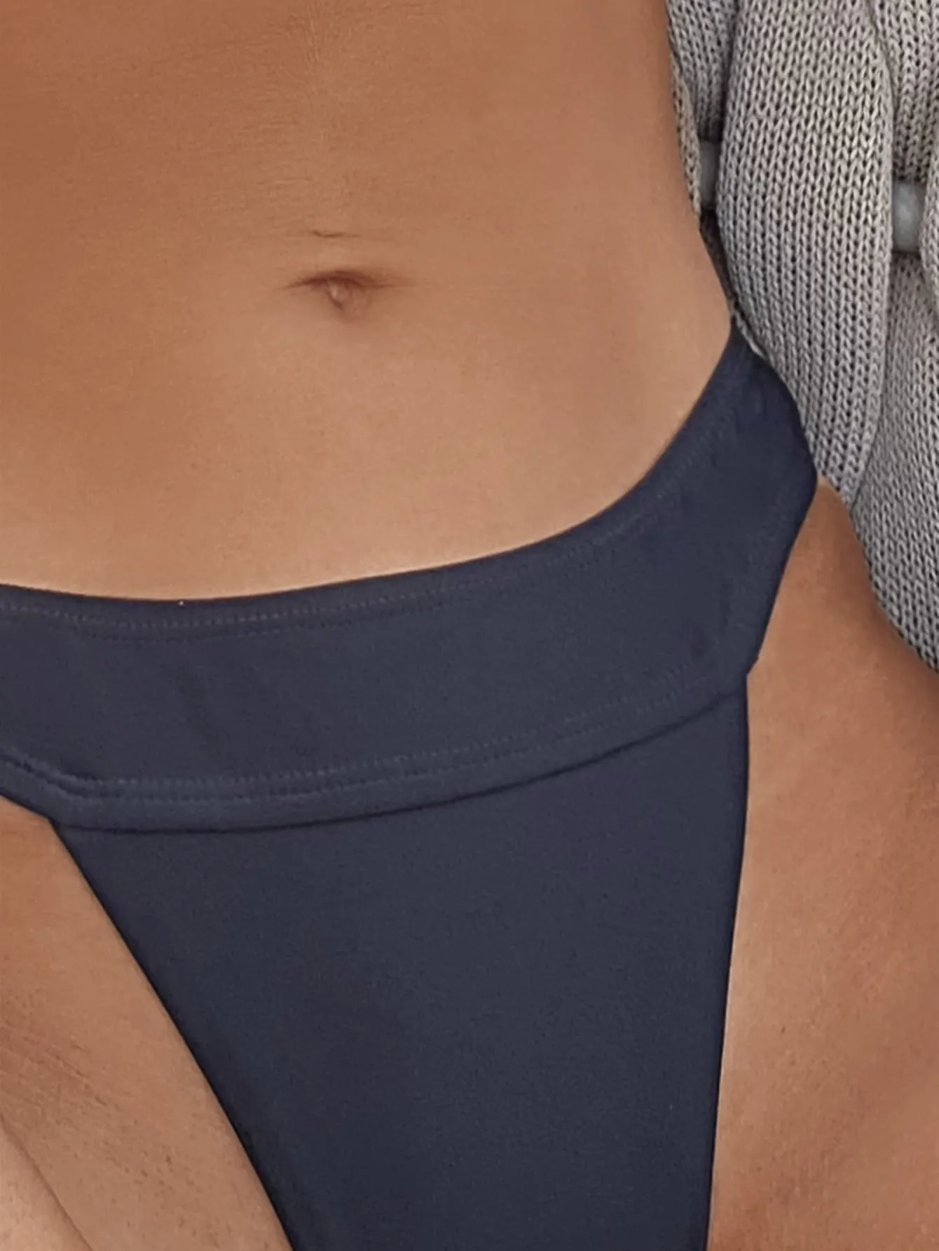 Sexy Plain Cut Out Women Bikini Sets