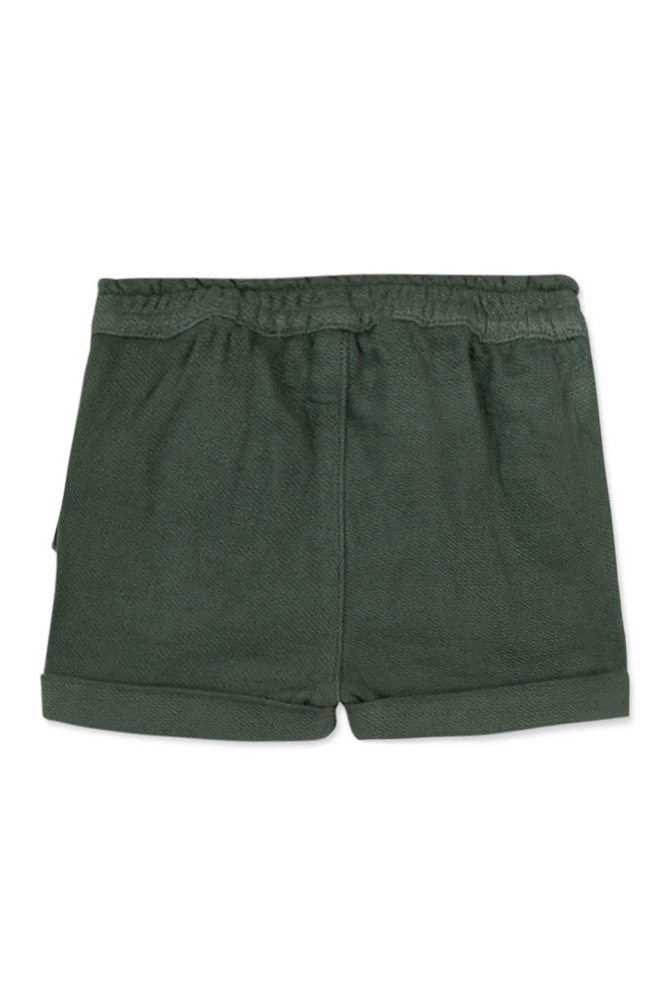 Shorts - Green Cargo Linen