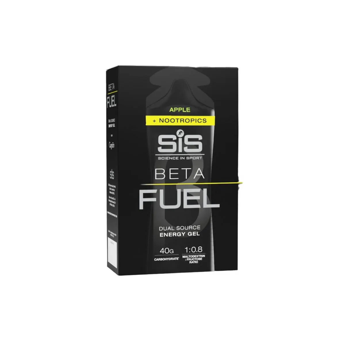 SIS Beta Fuel   Nootropics Energy Gel Apple Flavor 60 ml