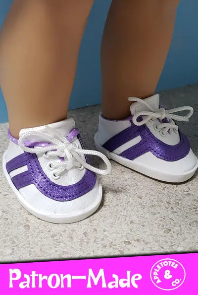 Sneaker Collection Sewing Patterns for 18 Inch Dolls