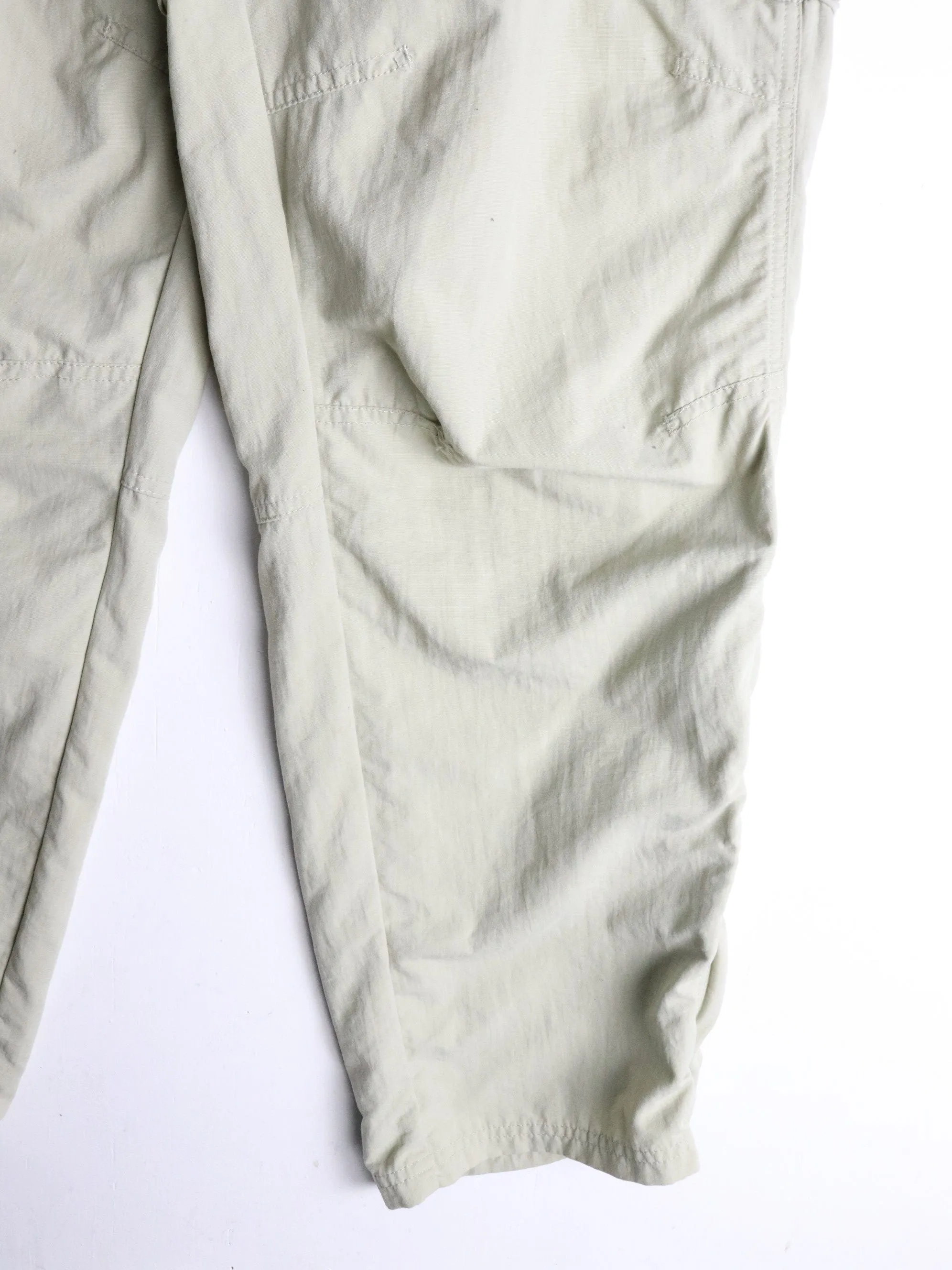 Sportif Pants Mens 30 x 31 Beige Convertible Hiking