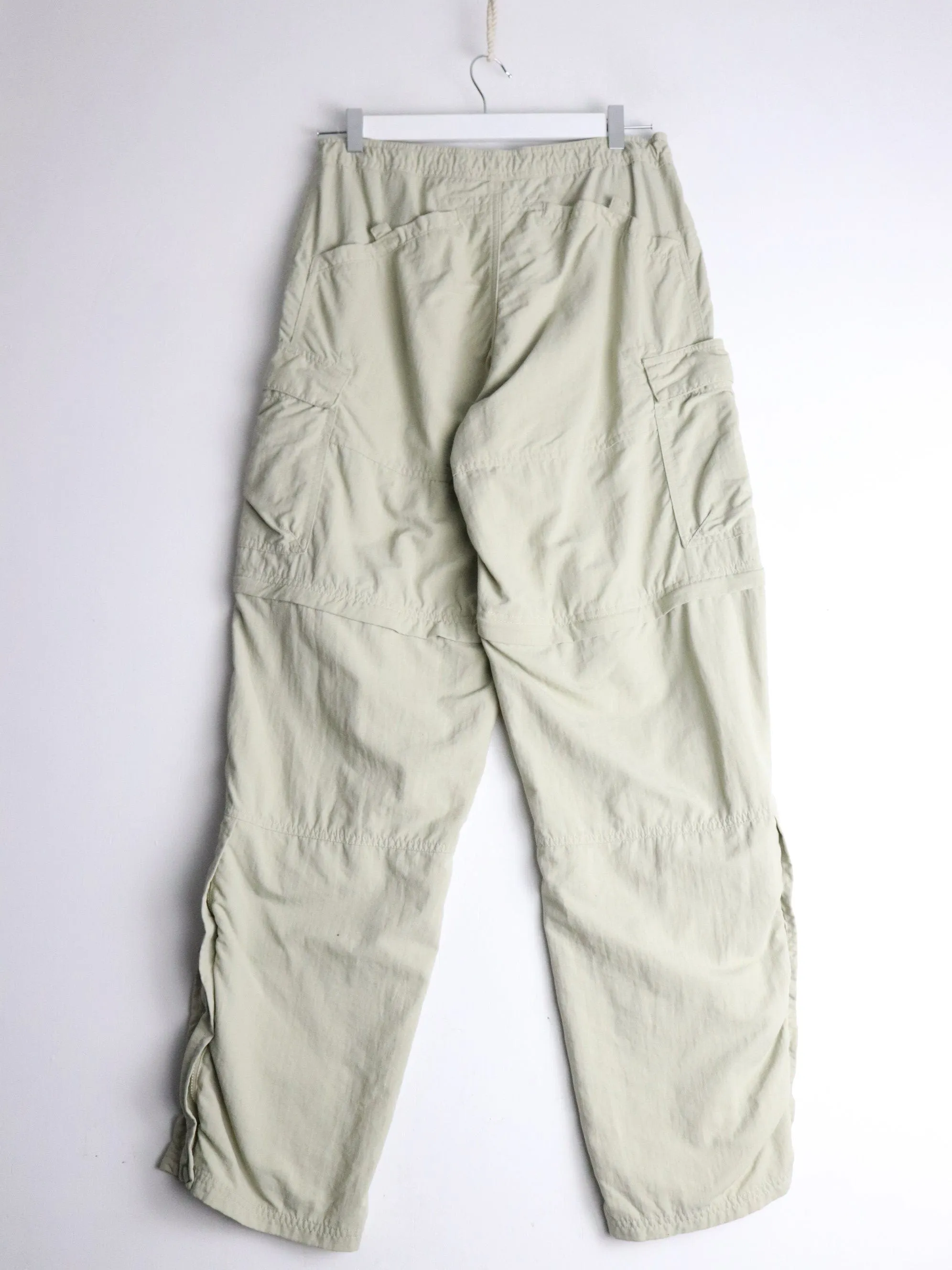 Sportif Pants Mens 30 x 31 Beige Convertible Hiking