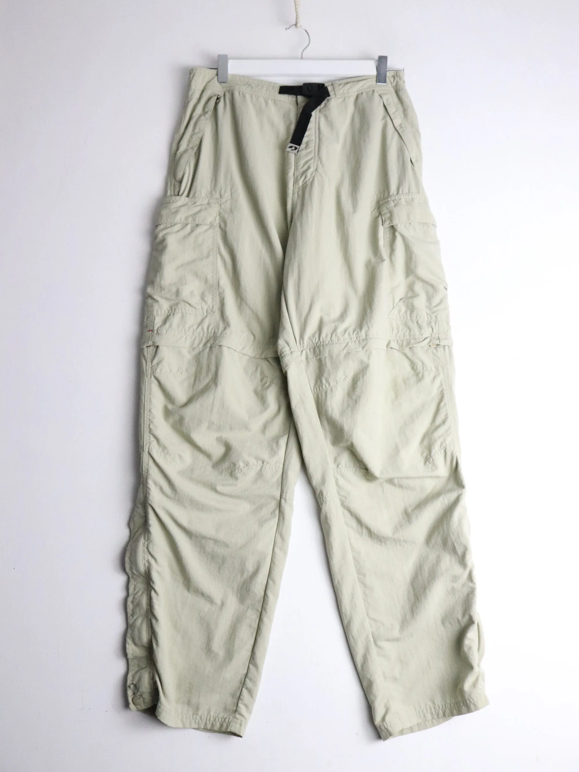 Sportif Pants Mens 30 x 31 Beige Convertible Hiking