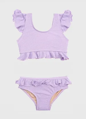 Stepping Stones Frill Bikini Set