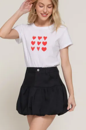 Stretsch Twill Balloon Skirt
