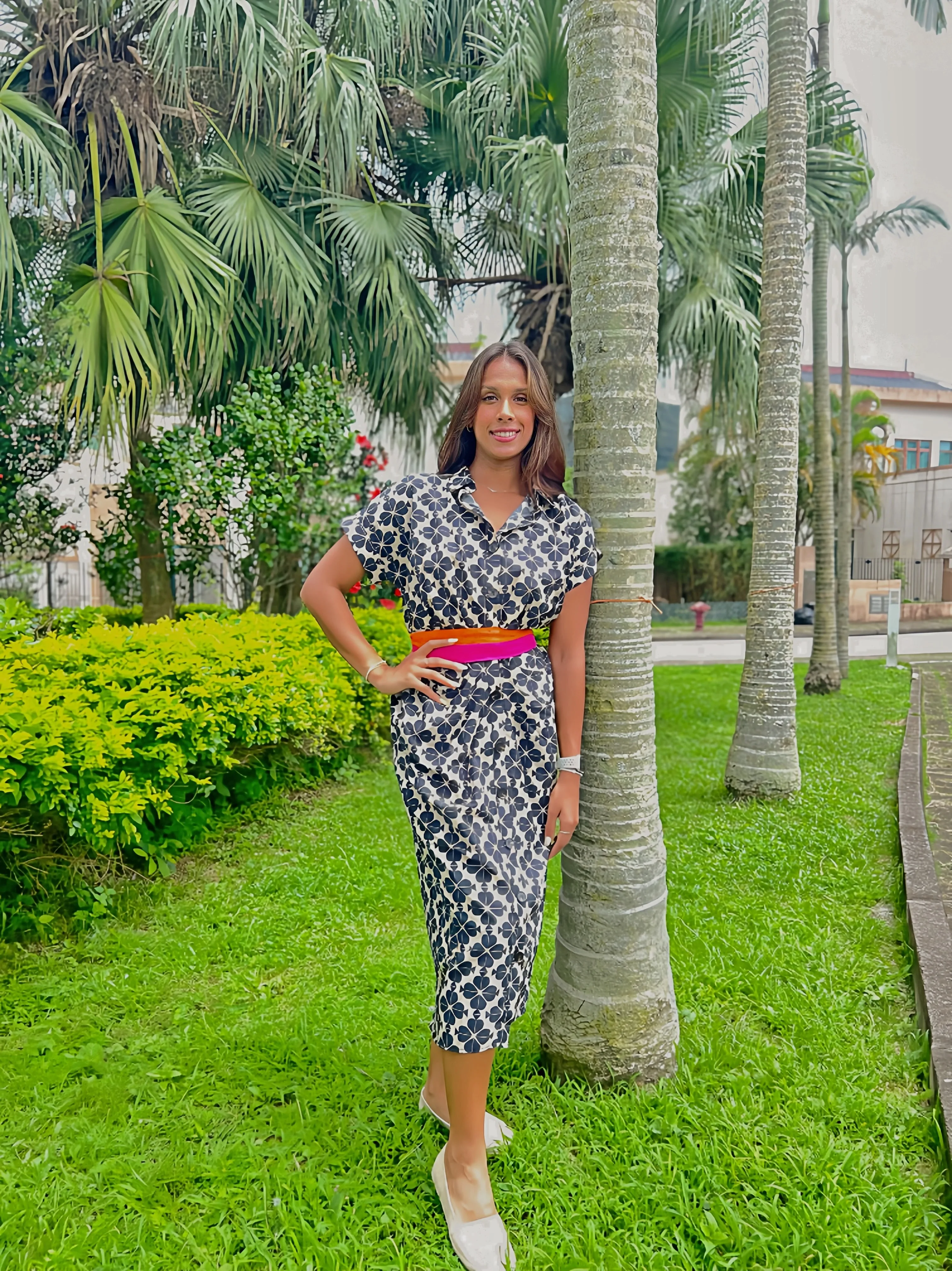 SUNNY SPADE KAFTAN DRESS