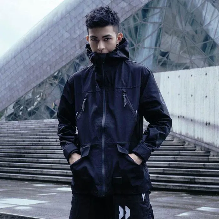 Techwear windbreaker "Hira"
