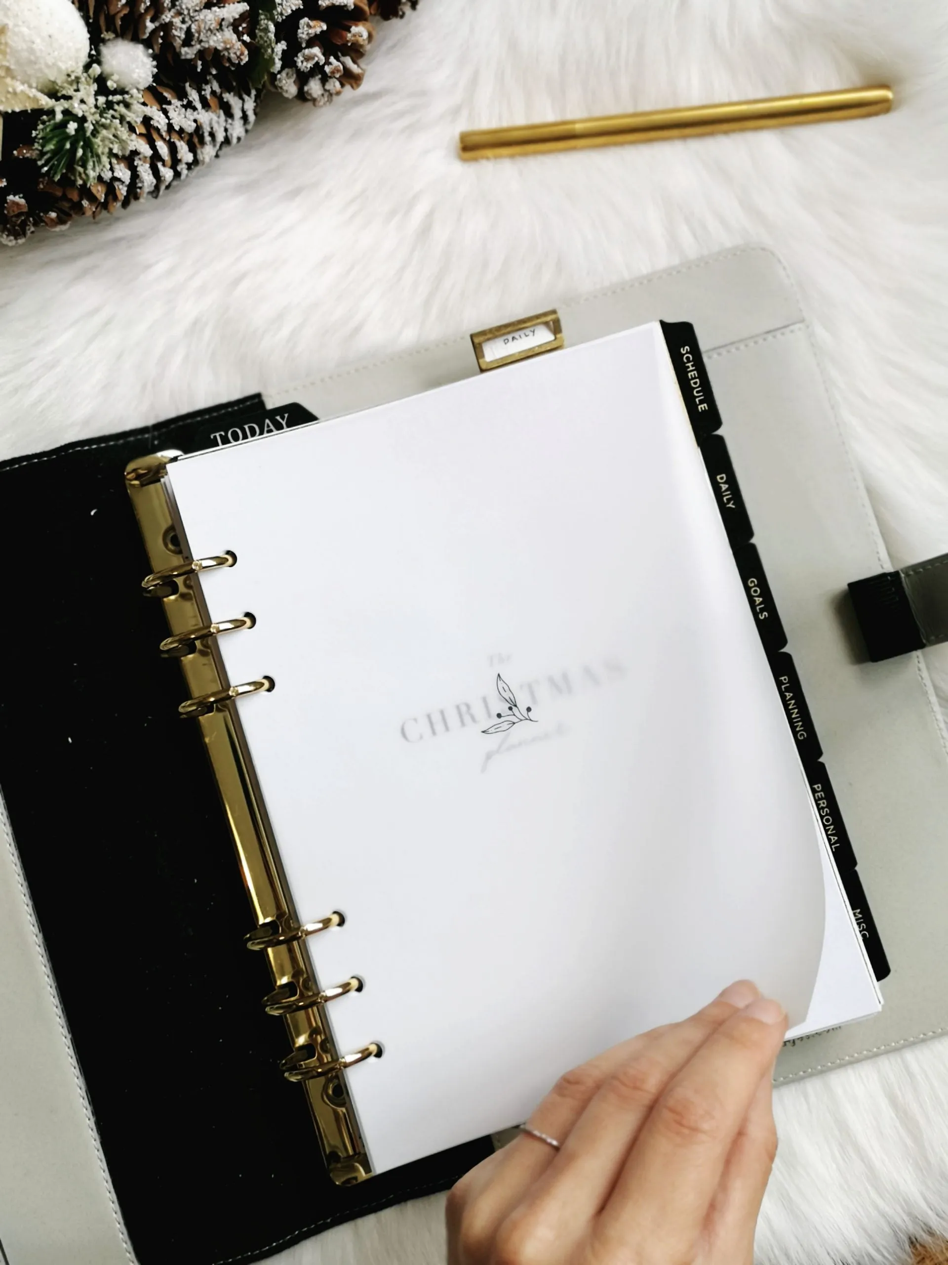 The Christmas Planner: Personal Planner Inserts Set