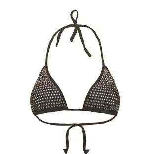 The Crystal Embellished Bikini Top