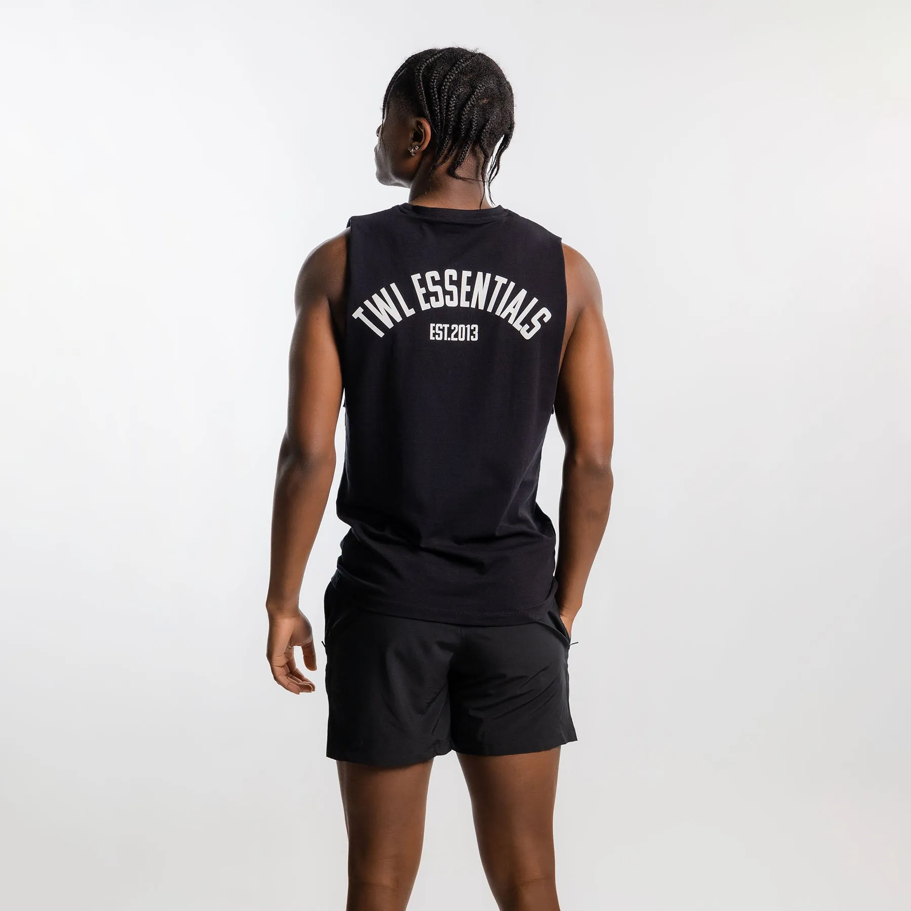 TWL - MEN'S EVERYDAY MUSCLE TANK - ESSENTIALS - BLACK