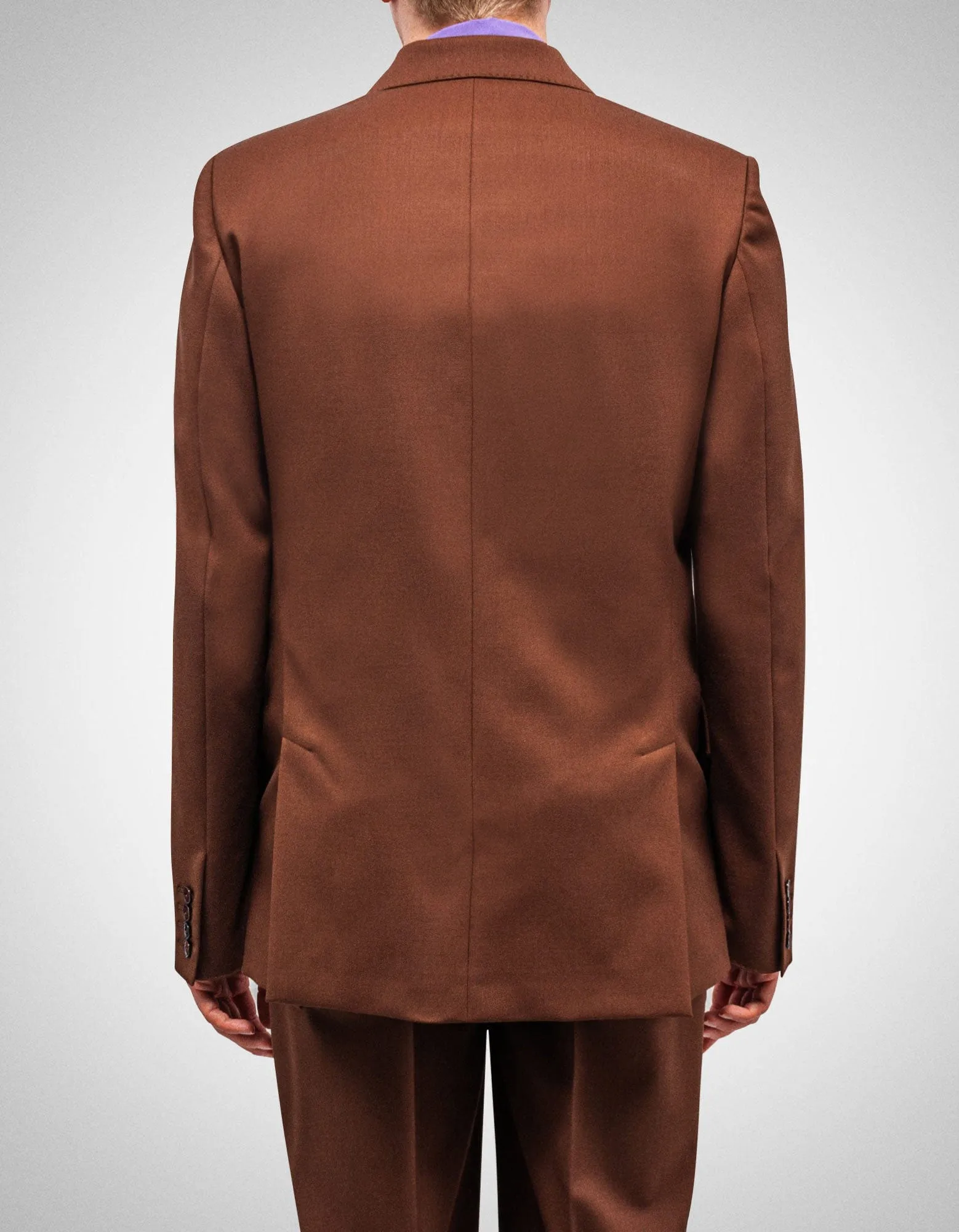 Valentino Garavani Brown Wool Blazer