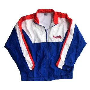 Vintage Atlanta Braves Windbreaker Jacket XL