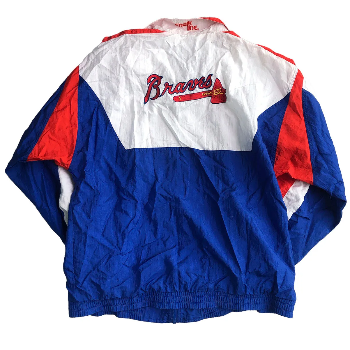 Vintage Atlanta Braves Windbreaker Jacket XL