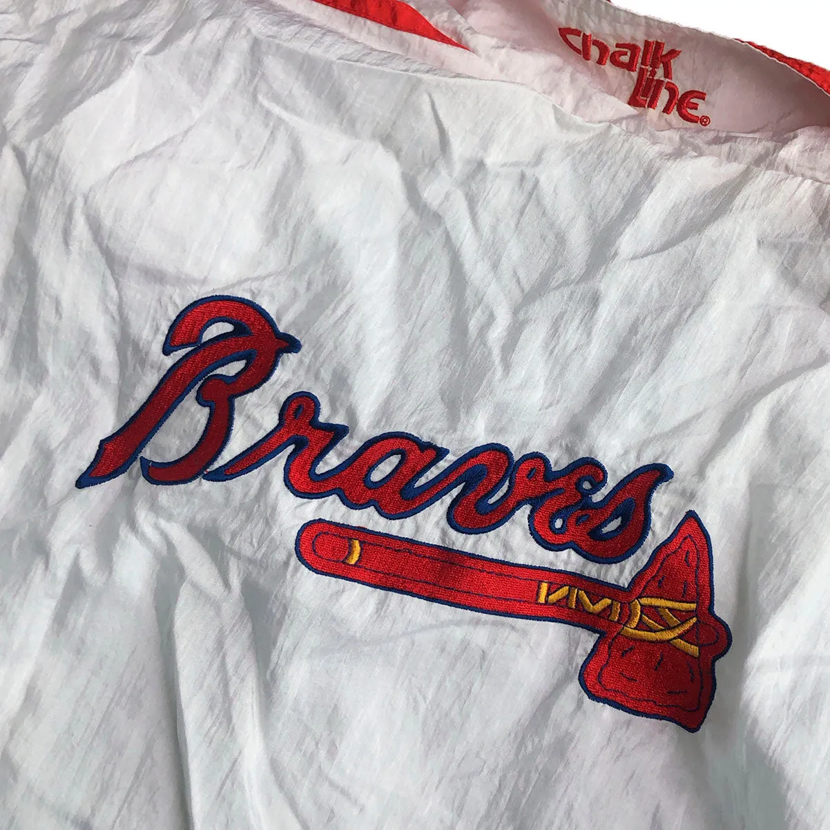 Vintage Atlanta Braves Windbreaker Jacket XL