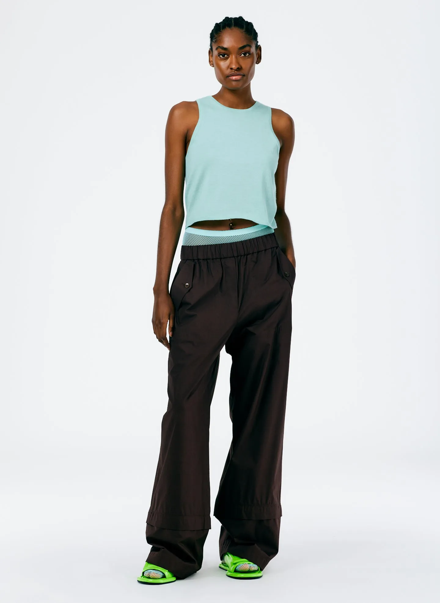 Vintage Cotton Cargo Convertible Pant
