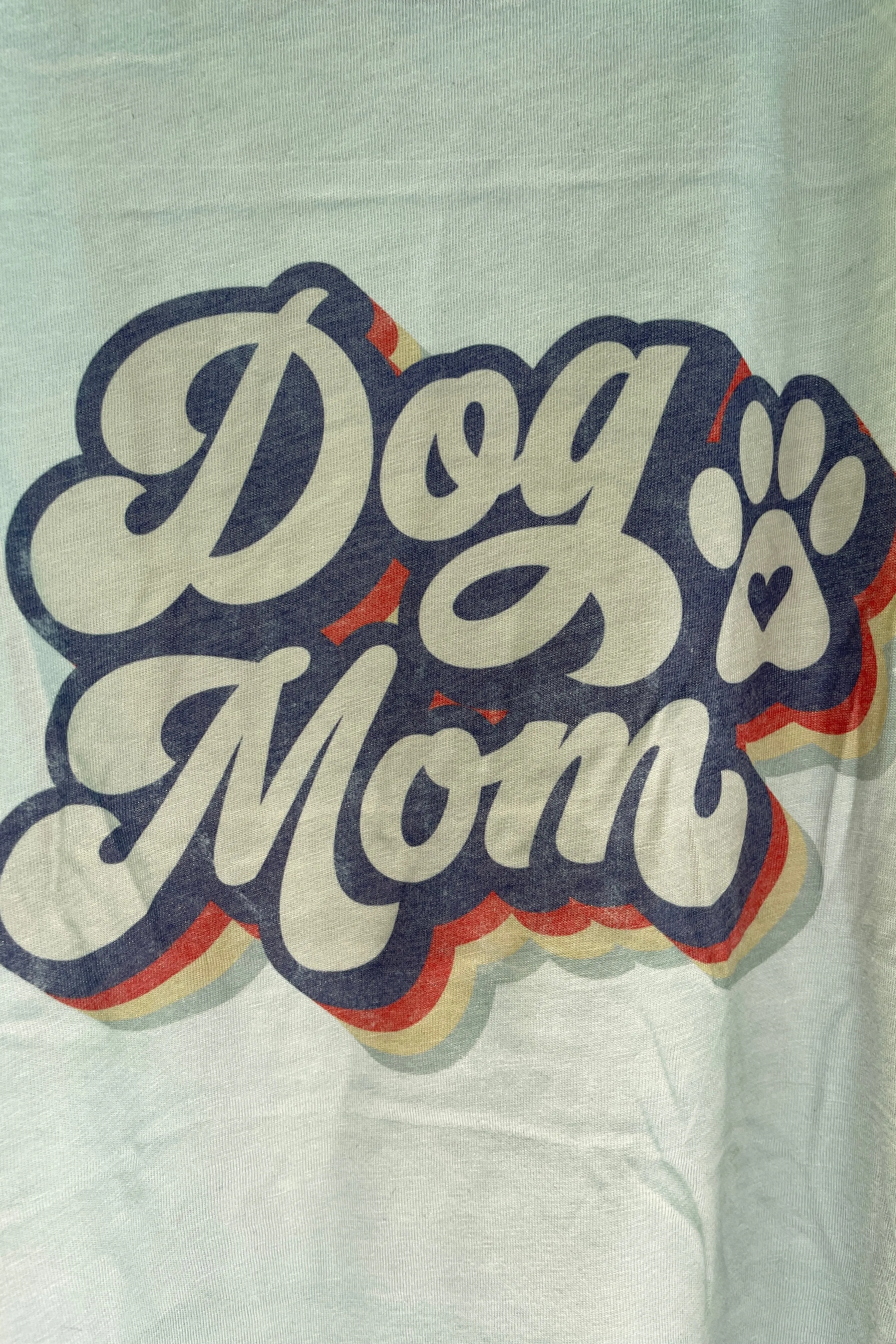 Vintage Style Dog Mom Muscle Tank Top