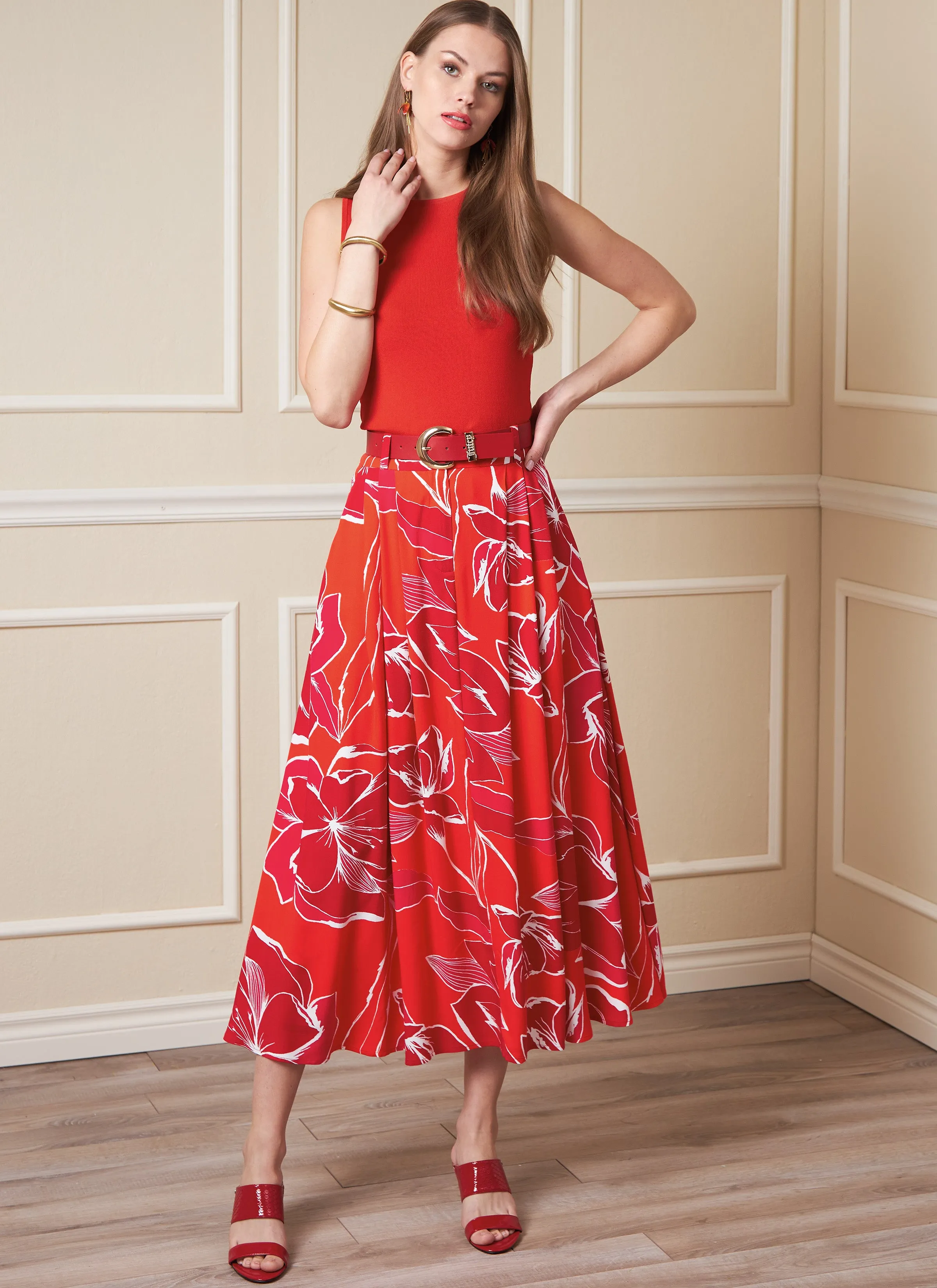 Vogue sewing pattern 1890 Misses' Skirts
