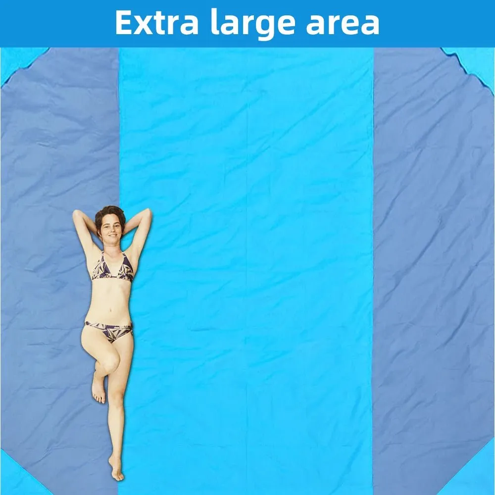 Waterproof Pocket Beach Blanket and Beach Mat