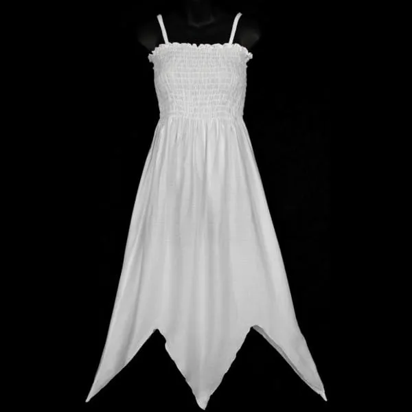 White Fairy Sarong Dress