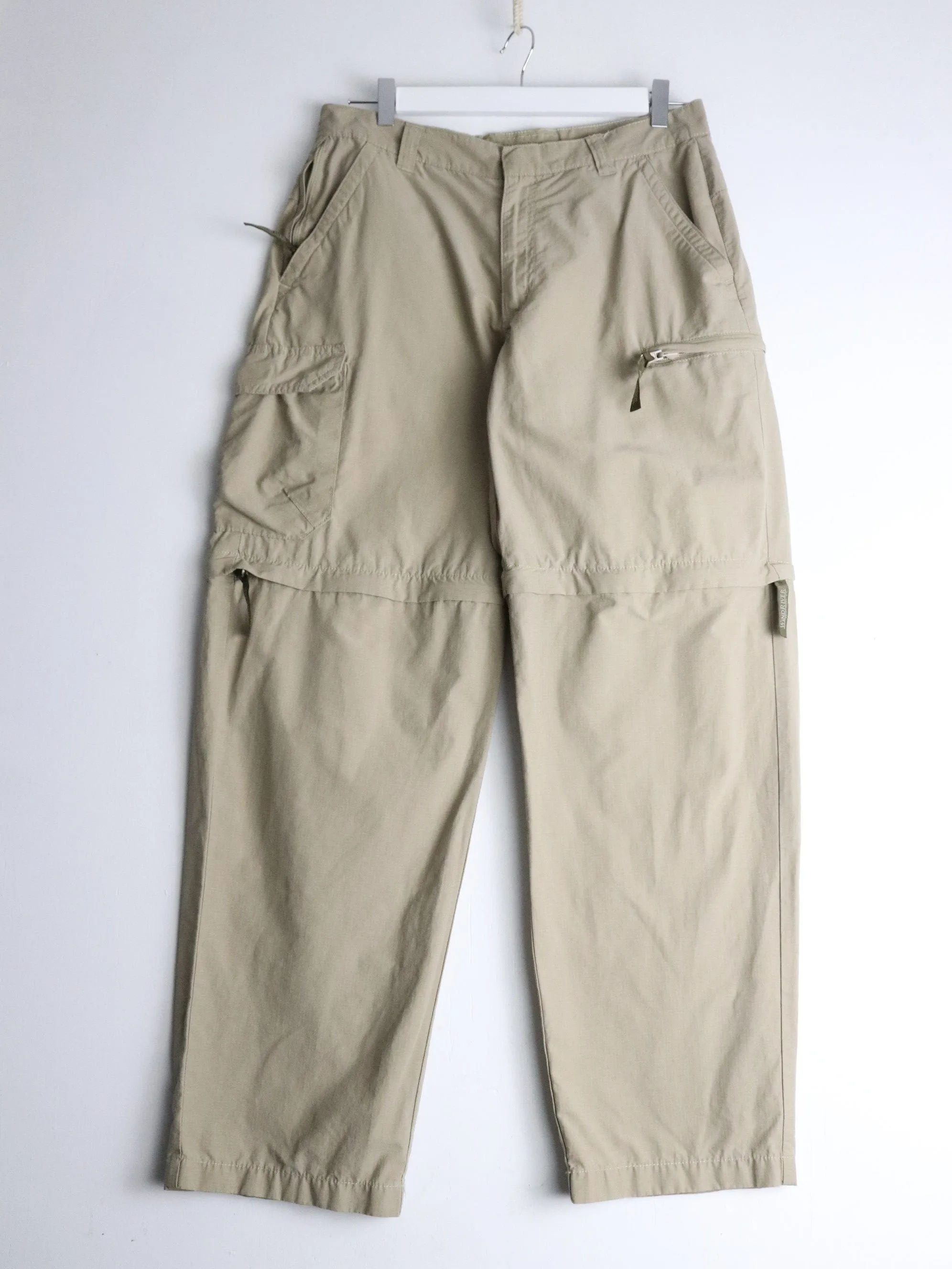WindRiver Pants Mens 32 x 30 Beige Convertible