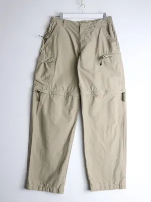 WindRiver Pants Mens 32 x 30 Beige Convertible