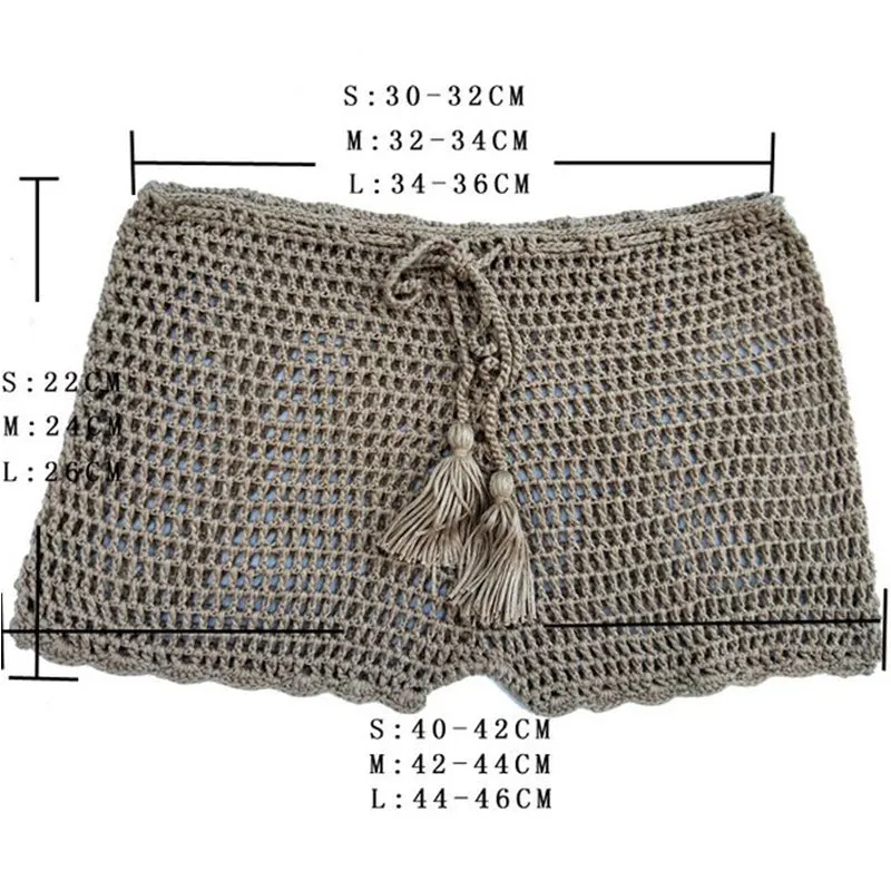 Women's Summer Crochet Polyester Cover-Up