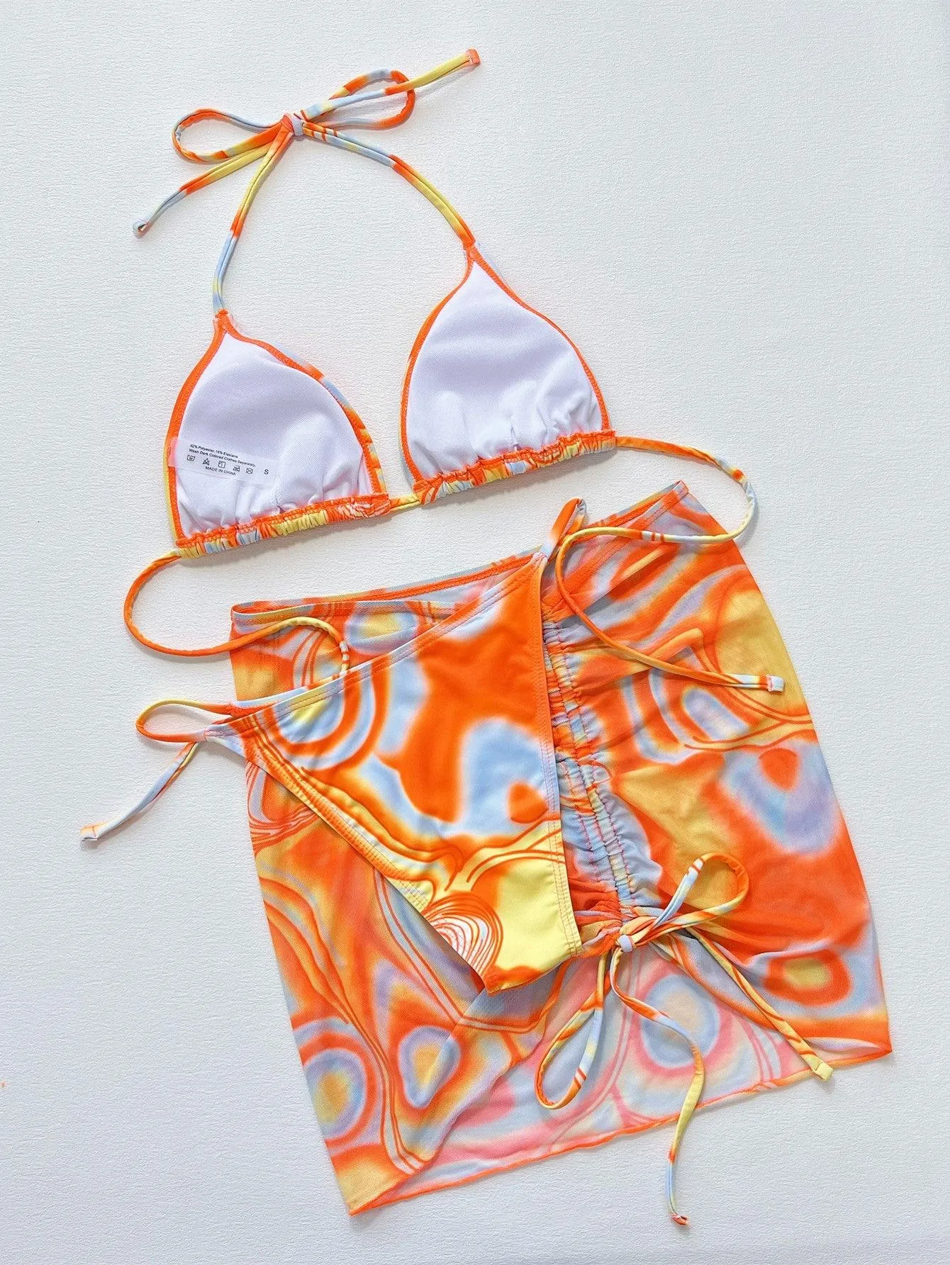 Women's Tie Dye Bikini Set - Sexy Two-Piece Swimwear for Beach & Pool