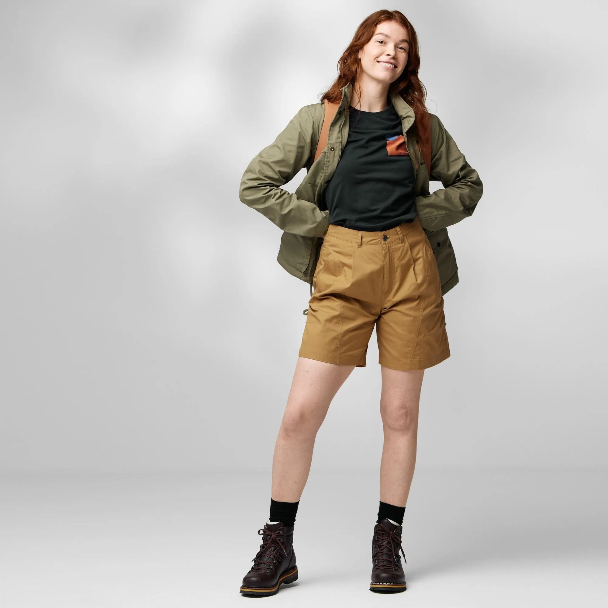 W's Vardag Shorts - Recycled Polyester & Organic Cotton
