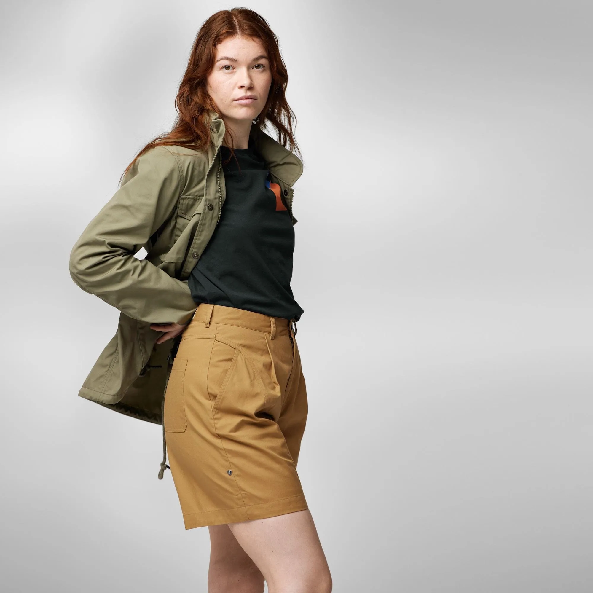 W's Vardag Shorts - Recycled Polyester & Organic Cotton