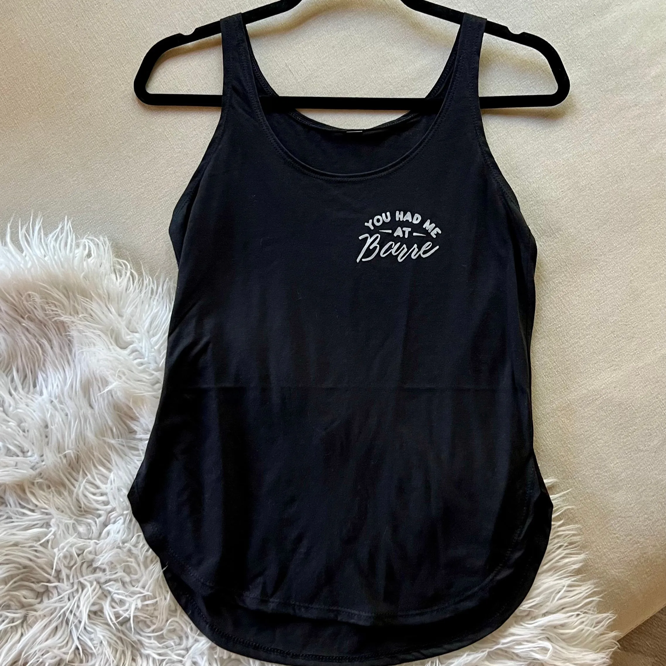 You Had Me at Barre Strappy Tank